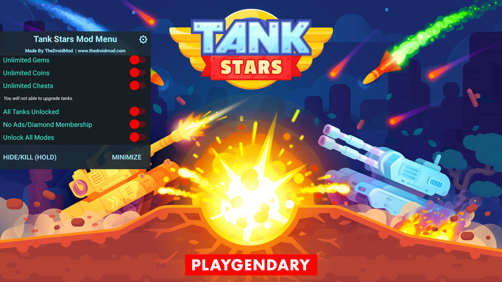 Tank Stars破解版无限金币钻石版v1.6.5截图3
