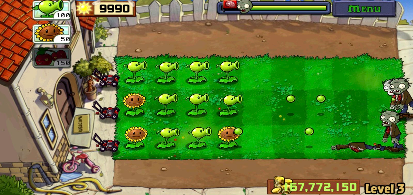 ֲսʬ1(Plants vs. Zombies FREE)޽ƽͼ3