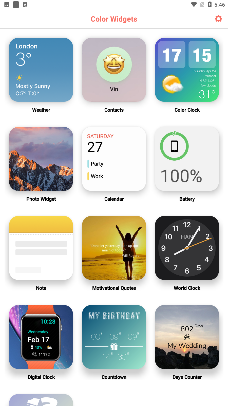 iOS15С(Color Widgets)߼v1.11.2ͼ1