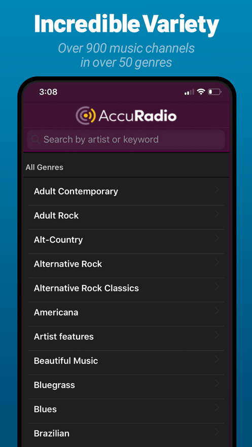 AccuRadio׿°v2.4.8ͼ0