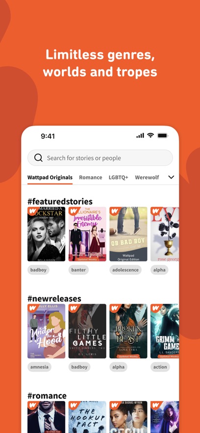 Wattpad׿ֻv10.83.0ͼ0