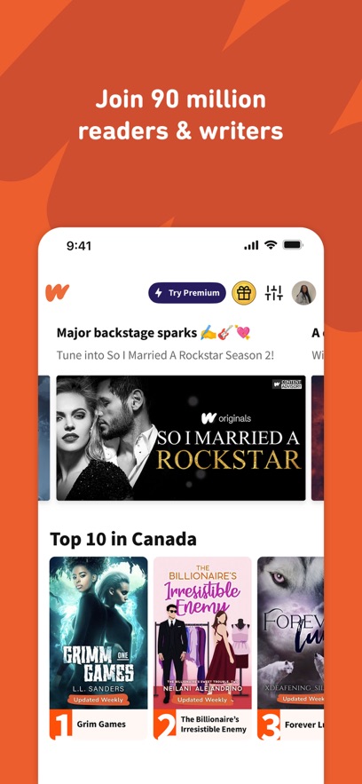 Wattpad߼氲׿ذװv10.78.0ͼ0