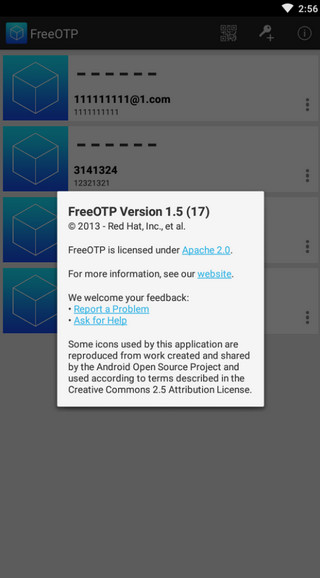 freeotp׿v2.0.4ͼ4