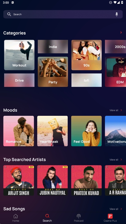 Gaana߼ֻv8.33.0ͼ1