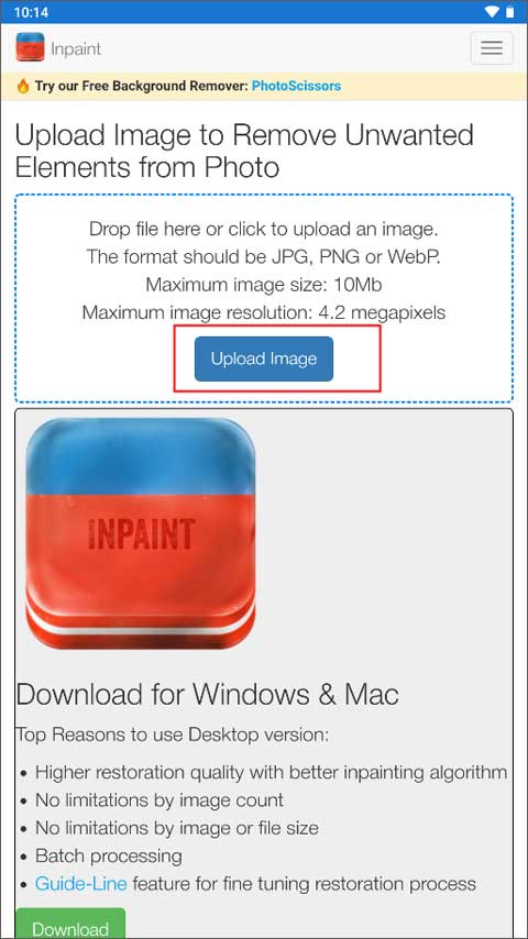 inpaintٷv1.0.2ͼ4