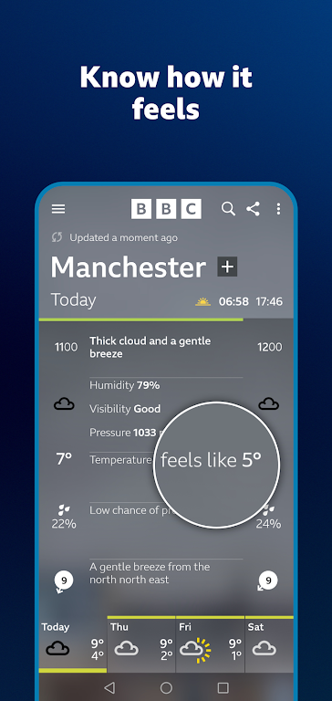 BBC Weatherٷ°v4.7.0ͼ1