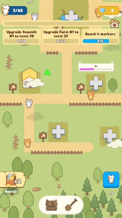 è(Idle Cat Town)Ϸٷ°v1.2ͼ0